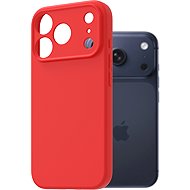 AlzaGuard Matte TPU Case for iPhone 17 Pro red - Phone Cover