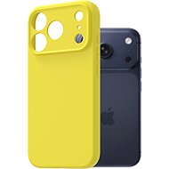 AlzaGuard Matte TPU Case for iPhone 17 Pro yellow - Phone Cover