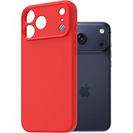 AlzaGuard Matte TPU Case for iPhone 17 Pro Max red - Phone Cover