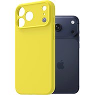 AlzaGuard Matte TPU Case for iPhone 17 Pro Max yellow - Phone Cover