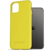 AlzaGuard Matte TPU Case für das iPhone 11 Pro gelb - Handyhülle