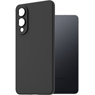AlzaGuard Matte TPU Case for Samsung Galaxy S25 Edge black - Phone Cover