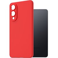 AlzaGuard Matte TPU Case for Samsung Galaxy S25 Edge red - Phone Cover