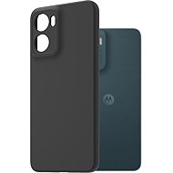 AlzaGuard Matte TPU Case for Motorola Moto G05 black - Phone Cover