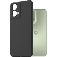 AlzaGuard Matte TPU Case for Motorola Moto G24 black - Phone Cover