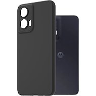AlzaGuard Matte TPU Case for Motorola Moto G35 5G black - Phone Cover