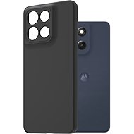 AlzaGuard Matte TPU Case for Motorola Moto G86 5G black - Phone Cover