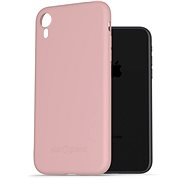 AlzaGuard Matte iPhone XR rózsaszín TPU tok - Telefon tok