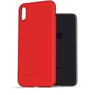 AlzaGuard Matte TPU Case na iPhone X/ Xs červený - Kryt na mobil