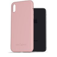 AlzaGuard Matte TPU Case für das iPhone X / Xs rosa - Handyhülle