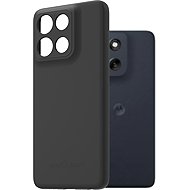 AlzaGuard Matte TPU Case for Motorola Moto G56 5G black - Phone Cover