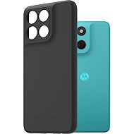 AlzaGuard Matte TPU Case for Motorola Moto G57 Power black - Phone Cover