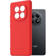 AlzaGuard Matte TPU Case for Xiaomi Redmi Note 15 5G red - Phone Cover