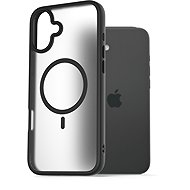 AlzaGuard Matte Case Compatible with Magsafe for iPhone 16 Plus black - Phone Cover