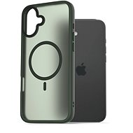 AlzaGuard Matte Case Compatible with Magsafe for iPhone 16 Plus green - Phone Cover