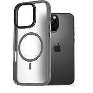 AlzaGuard Matte Case Compatible with Magsafe for iPhone 16 Pro grey - Phone Cover