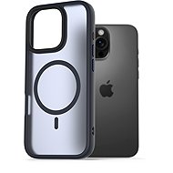 AlzaGuard Matte Case Compatible with Magsafe for iPhone 16 Pro dark blue - Phone Cover