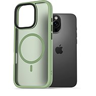 AlzaGuard Matte Case Compatible with Magsafe for iPhone 16 Pro green - Phone Cover