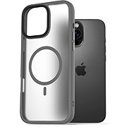 AlzaGuard Matte Case Compatible with Magsafe for iPhone 16 Pro Max grey - Phone Cover