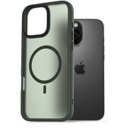 AlzaGuard Matte Case Compatible with Magsafe for iPhone 16 Pro Max green - Phone Cover
