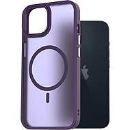 AlzaGuard Matte Case Compatible with Magsafe for iPhone 13 dark purple - Phone Cover