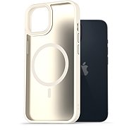 AlzaGuard Matte Case Compatible with Magsafe for iPhone 13 white - Phone Cover