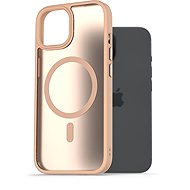 AlzaGuard Matte Case Compatible with Magsafe for iPhone 15 sand yellow - Phone Cover