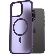 AlzaGuard Matte Case Compatible with Magsafe for iPhone 15 Pro Max dark purple - Phone Cover