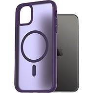 AlzaGuard Matte Case Compatible with Magsafe for iPhone 11 dark purple - Phone Cover