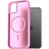 AlzaGuard Matte Case Compatible with Magsafe for iPhone 11 lavender pink - Phone Cover