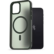 AlzaGuard Matte Case Compatible with Magsafe for iPhone 12 / 12 Pro dark green - Phone Cover