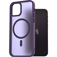 AlzaGuard Matte Case Compatible with Magsafe for iPhone 12 / 12 Pro dark purple - Phone Cover