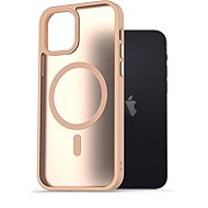 AlzaGuard Matte Case Compatible with Magsafe for iPhone 12 / 12 Pro sand yellow - Phone Cover
