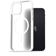 AlzaGuard Matte Case Compatible with Magsafe for iPhone 12 / 12 Pro white - Phone Cover