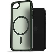 AlzaGuard Matte Case Compatible with Magsafe for iPhone 7 / 8 / SE 2020 / SE 2022 dark green - Phone Cover
