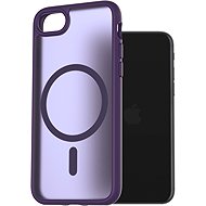 AlzaGuard Matte Case Compatible with Magsafe for iPhone 7 / 8 / SE 2020 / SE 2022 dark purple - Phone Cover