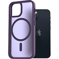 AlzaGuard Matte Case Compatible with Magsafe for iPhone 13 mini dark purple - Phone Cover