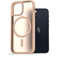 AlzaGuard Matte Case Compatible with Magsafe for iPhone 13 mini sand yellow - Phone Cover