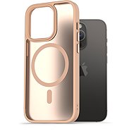AlzaGuard Matte Case Compatible with Magsafe for iPhone 14 Pro sand yellow - Phone Cover
