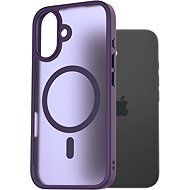AlzaGuard Matte Case Compatible with Magsafe for iPhone 16 dark purple - Phone Cover