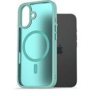 AlzaGuard Matte Case Compatible with Magsafe for iPhone 16 teal - Phone Cover