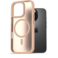 AlzaGuard Matte Case Compatible with Magsafe for iPhone 16 Pro sand yellow - Phone Cover