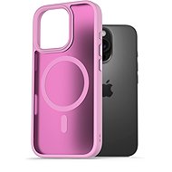 AlzaGuard Matte Case Compatible with Magsafe for iPhone 16 Pro pink - Phone Cover