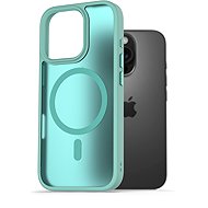 AlzaGuard Matte Case Compatible with Magsafe for iPhone 16 Pro teal - Phone Cover