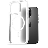 AlzaGuard Matte Case Compatible with Magsafe for iPhone 16 Pro white - Phone Cover