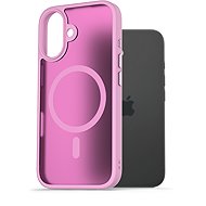 AlzaGuard Matte Case Compatible with Magsafe for iPhone 16 Plus pink - Phone Cover