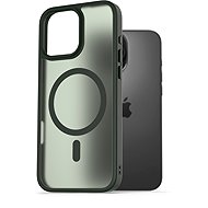 AlzaGuard Matte Case Compatible with Magsafe for iPhone 16 Pro Max dark green - Phone Cover