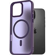 AlzaGuard Matte Case Compatible with Magsafe for iPhone 16 Pro Max dark purple - Phone Cover