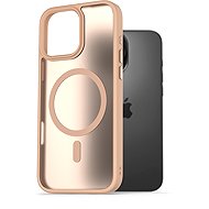 AlzaGuard Matte Case Compatible with Magsafe for iPhone 16 Pro Max sand yellow - Phone Cover