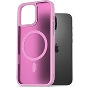AlzaGuard Matte Case Compatible with Magsafe for iPhone 16 Pro Max pink - Phone Cover